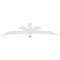 Ekena Millwork Alberta Architectural Grade PVC Gable Bracket, 108"W x 22 1/2"H x 2"D x 6"F, 5/12 Pitch GBP108X23X0206ALB00 - alternate 2